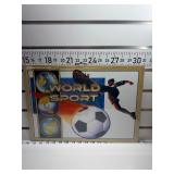 World sport soccer sign