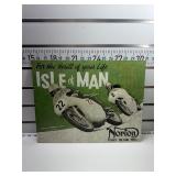 Norton motorcycle sign