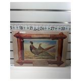 Ring neck pheasant sign