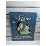 Men sign