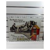 Shell motor cycle oil sign