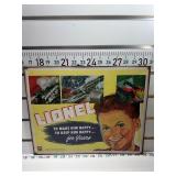 Lionel for years sign