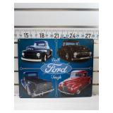 Built ford tough sign