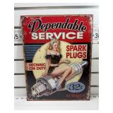 Dependable service sign