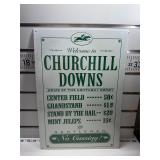 Churchill downs sign