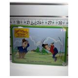 Laurel and hardy golf academy sign