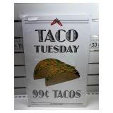 Taco Tuesday sign