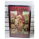 De laval cream separators sign