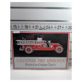 Volunteer fire apparatus sign