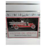Couple tree fire apparatus sign