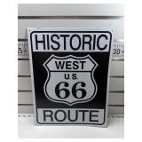 Historic Route 66 sign