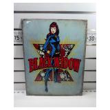 Black widow sign