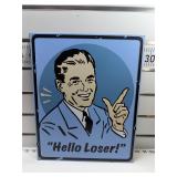 Hello loser sign