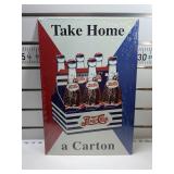 Take home a carton sign