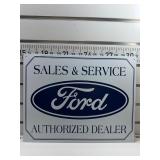 Sales & services ford sign
