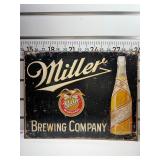 Miller brewing company sign