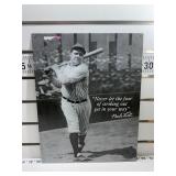 Babe Ruth sign