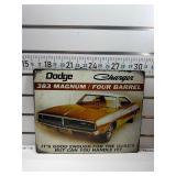 Dodge charger sign