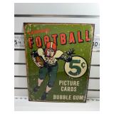 Topps football cards sign
