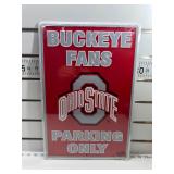 Buckeye parking only sign
