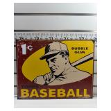 1c bubblegum topps baseball sign