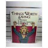 Things worth saving sign