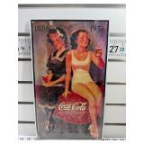 Drink Coca Cola 50th anniversary sign