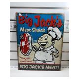 Big jacks meat shack sign