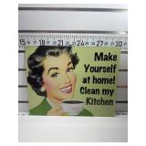 Make yourself at home sign