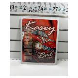 Kasey nascar sign