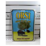 Orsi pure olive oil sign