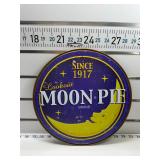 Moon pie round sign