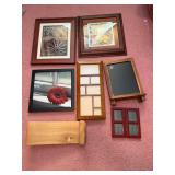 Frames and framed photos/ paintings