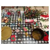 Large Christmas decor lot