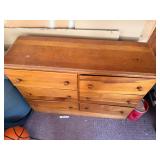 6 drawer wooden dresser