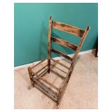 Antique primitive American chair