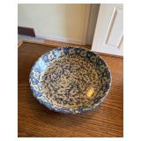 Robinson blue spongeware bowl