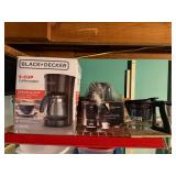 Brand new coffee maker and pots
