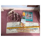 Plate mats, rulers andmore