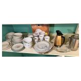 Shelf contents, gallery dishes and more