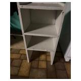 3 tier white shelf