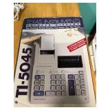 Texas Instruments printer calculator