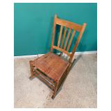 Vintage American style rocking chair