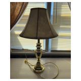 Gold midcent mod lamp