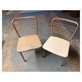 Folding chairs