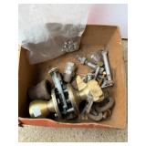 Bolts bin hardware box lot