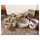 Large lot home and garden party dishware