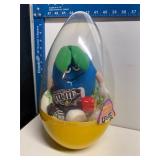 M&M Easter bunny in an egg