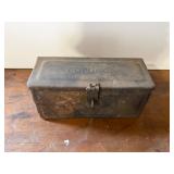 Antique fordson tractor toolbox