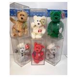 Ty beanie baby bears collectible group lot